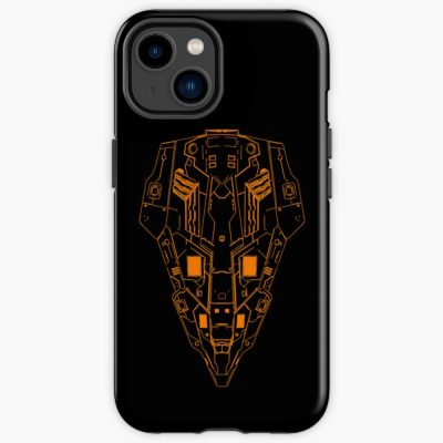 Elite Dangerous Python Wireframe Minimalist Iphone Case