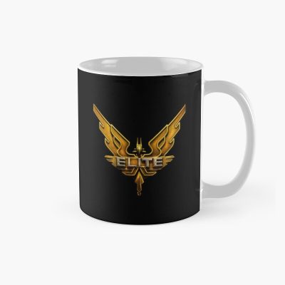 Elite Dangerous Gold Logo Mug
