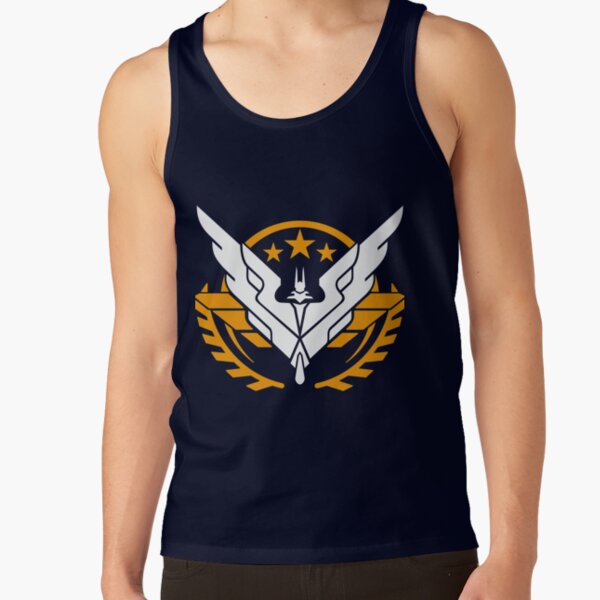 Elite Dangerous Triple Elite Decal Tank Top - Image 5