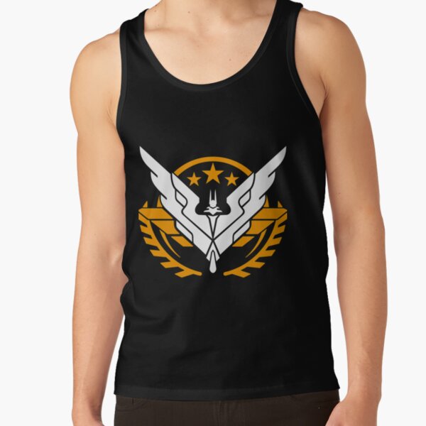 Elite Dangerous Triple Elite Decal Tank Top