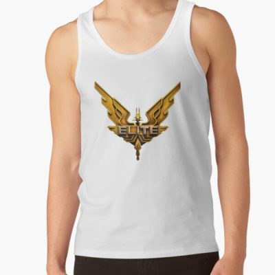 Elite Dangerous Gold Logo Tank Top