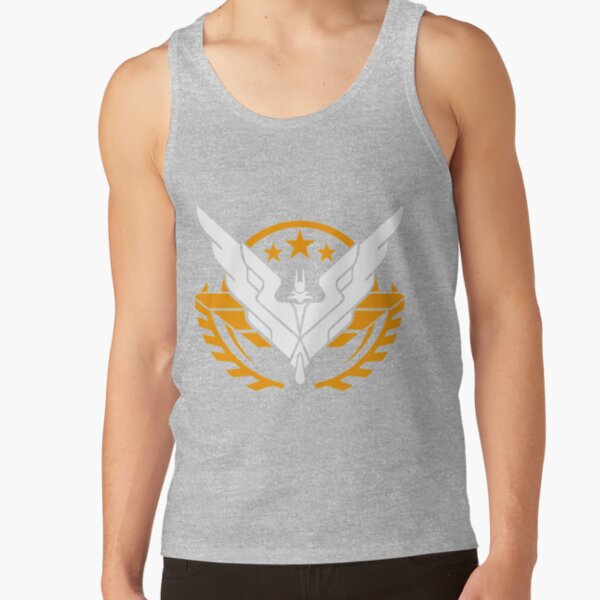 Elite Dangerous Triple Elite Decal Tank Top - Image 3