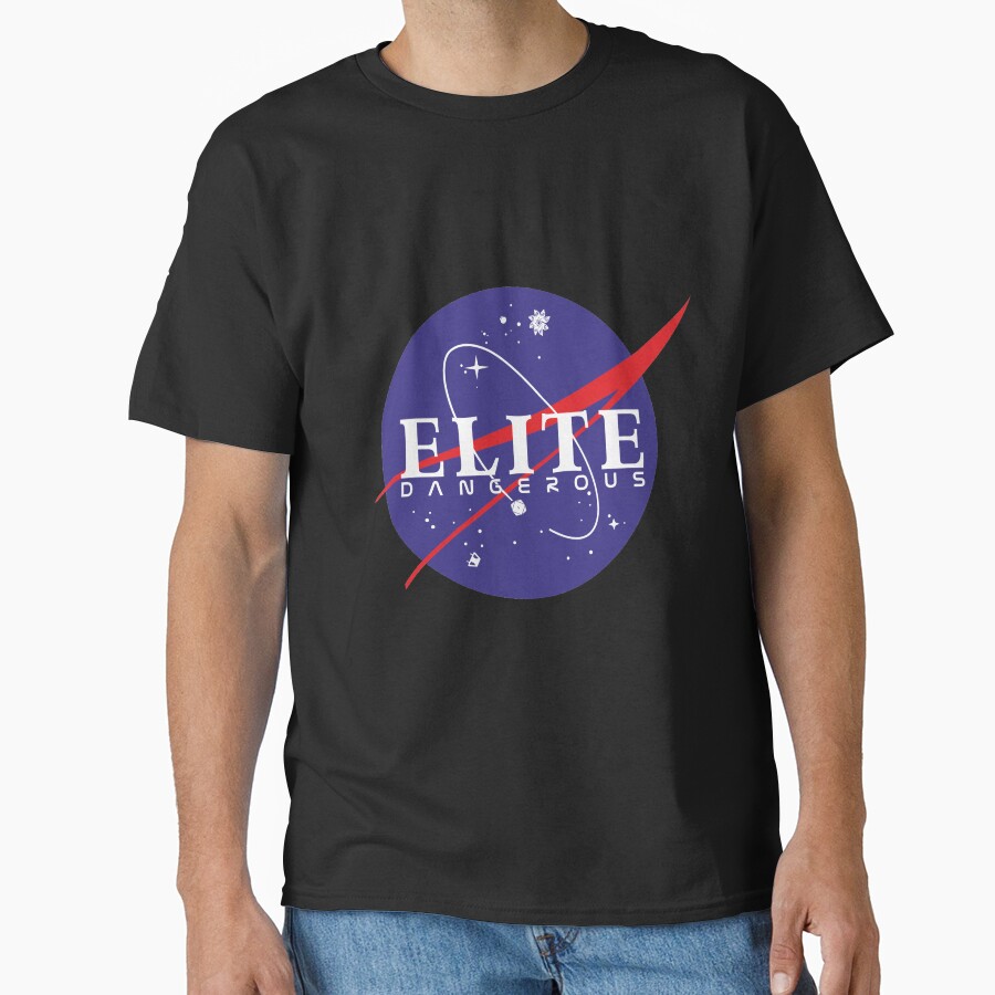 Elite Dangerous Nasa Meatball Mashup T-shirt - Image 2