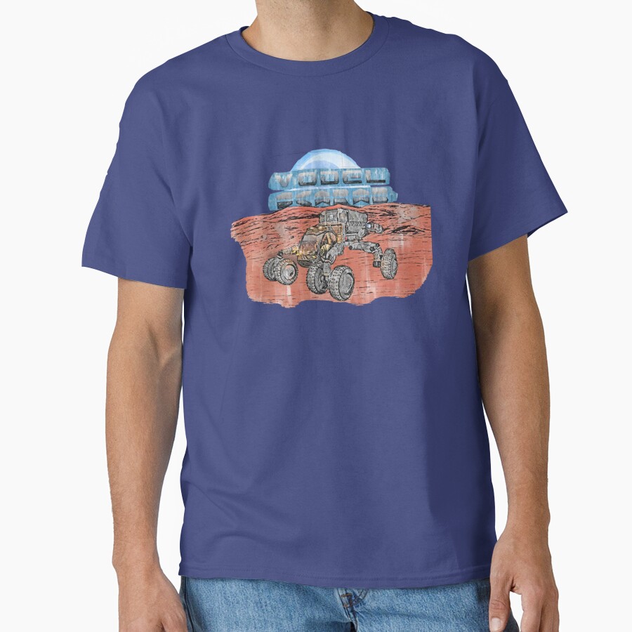 Elite Dangerous Srv Scarab Vodel Scarab T-shirt - Image 4