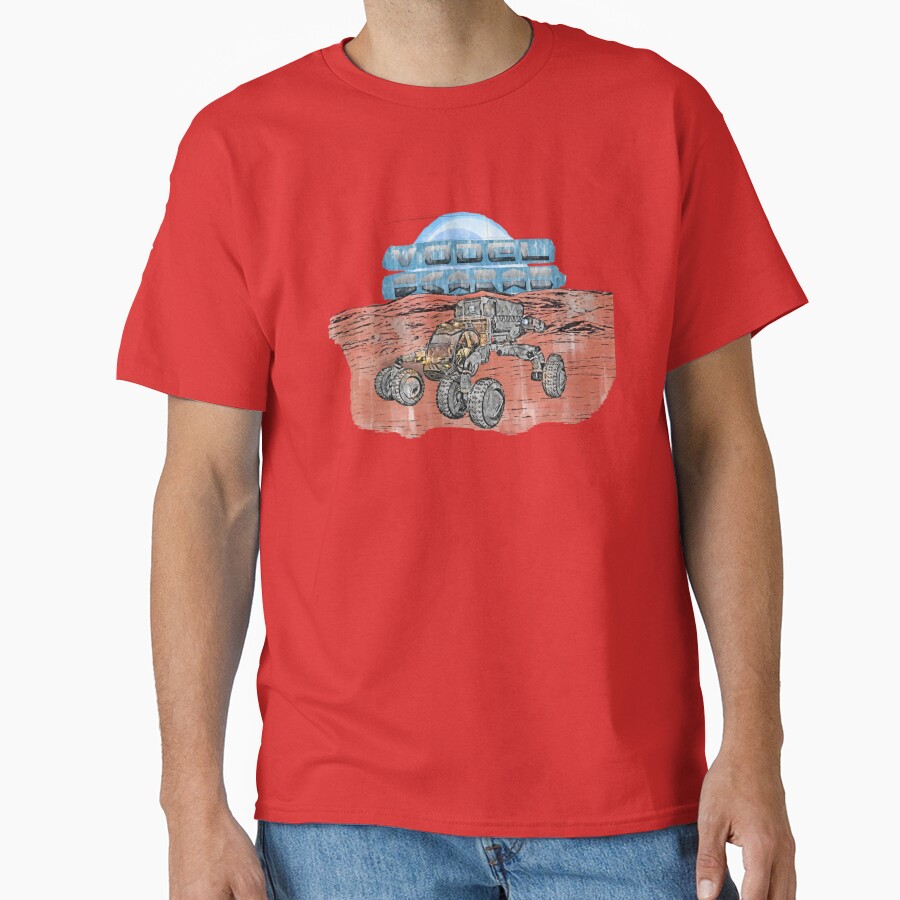 Elite Dangerous Srv Scarab Vodel Scarab T-shirt - Image 5