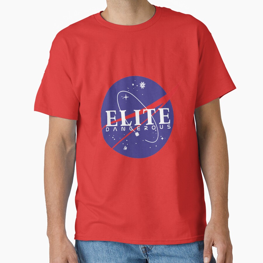 Elite Dangerous Nasa Meatball Mashup T-shirt - Image 5