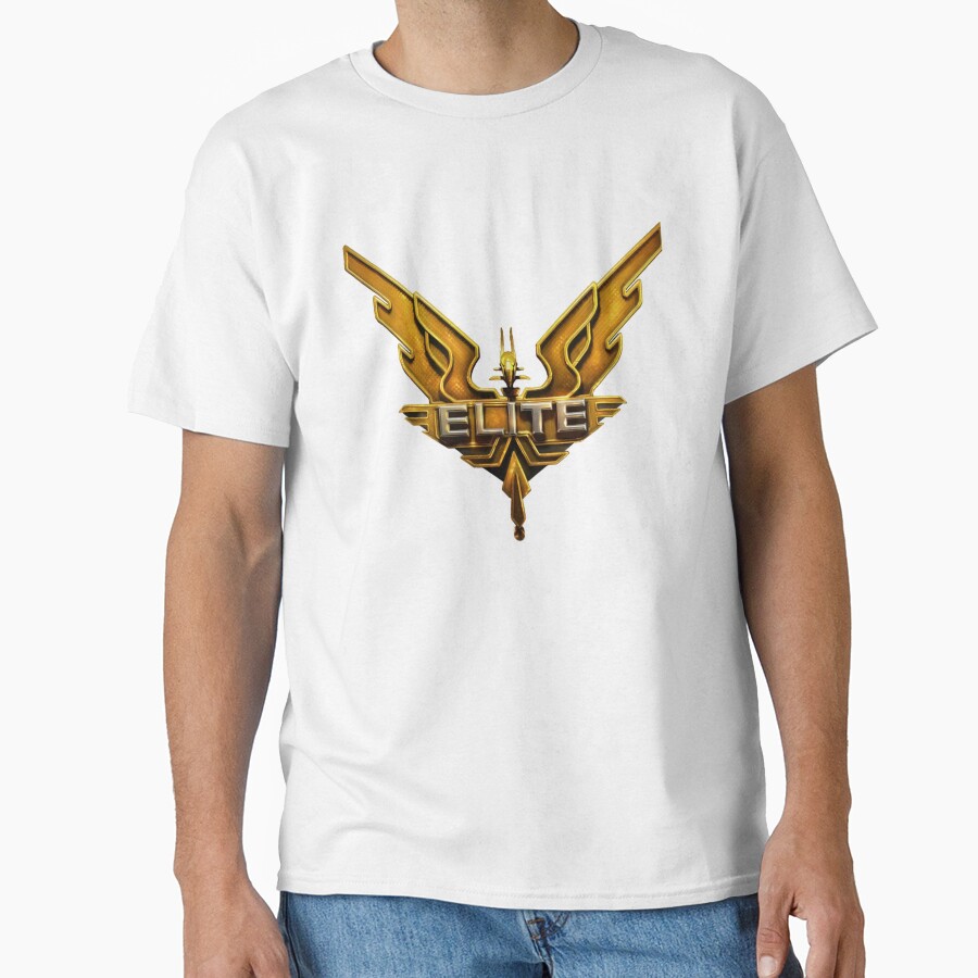 Elite Dangerous Gold Logo T-shirt