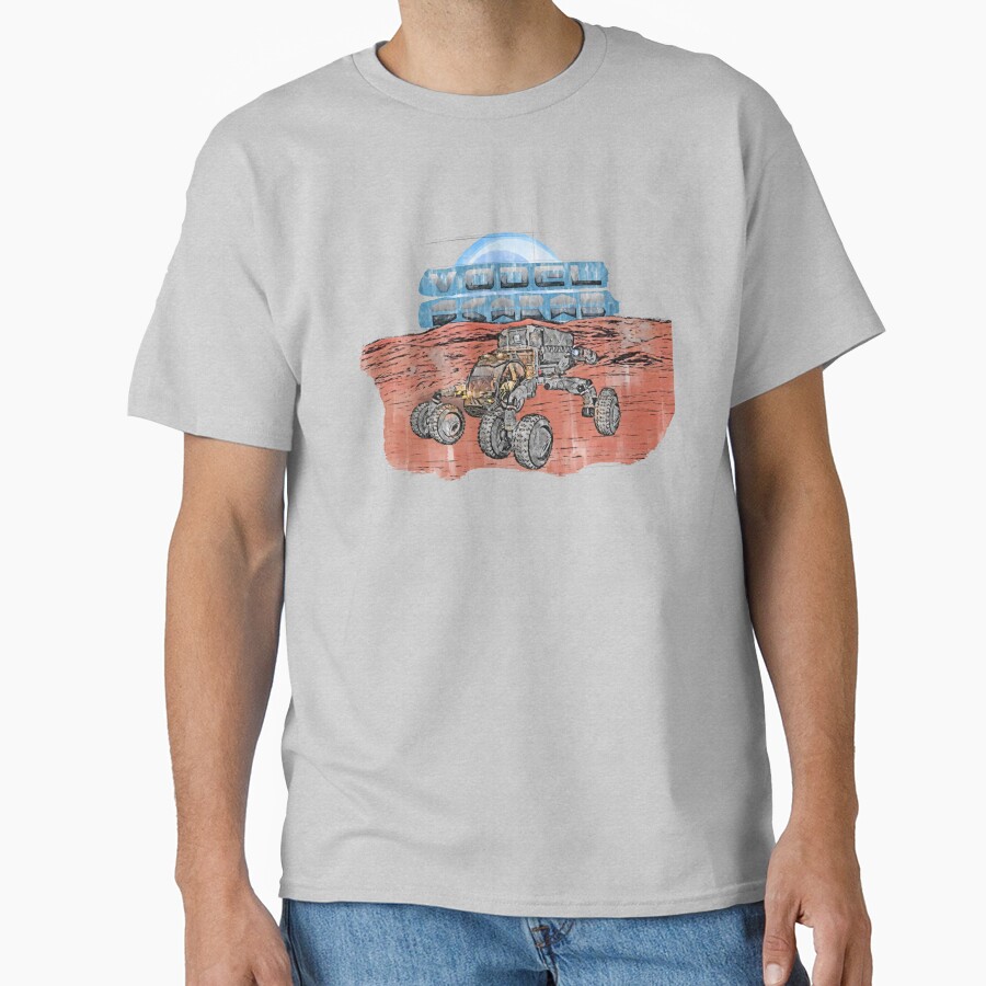 Elite Dangerous Srv Scarab Vodel Scarab T-shirt - Image 3