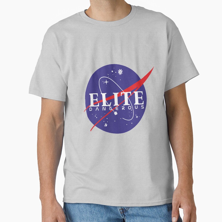 Elite Dangerous Nasa Meatball Mashup T-shirt - Image 3
