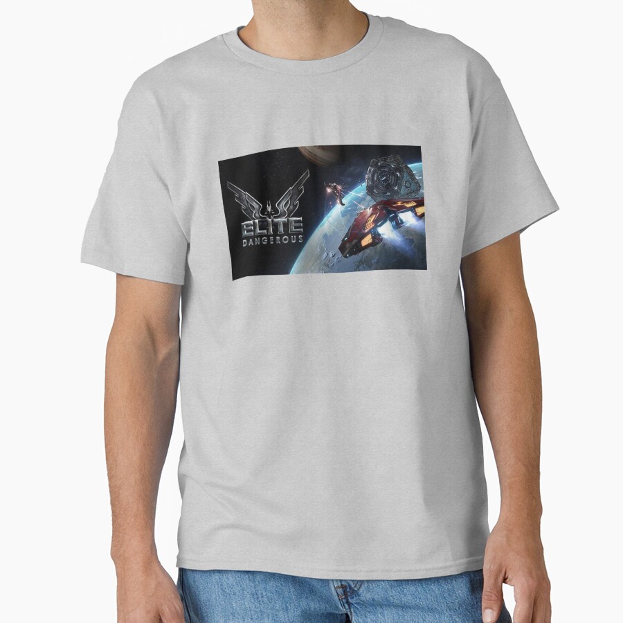 Elite Dangerous New Basic T-shirt - Image 3