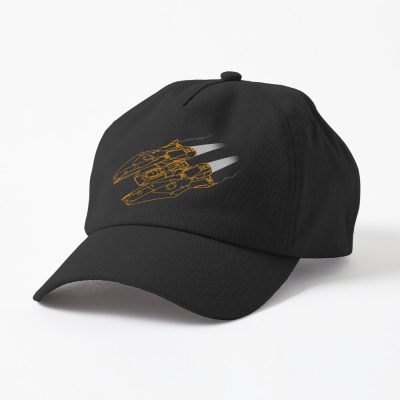 Elite Dangerous Mamba Wireframe Orange Cap