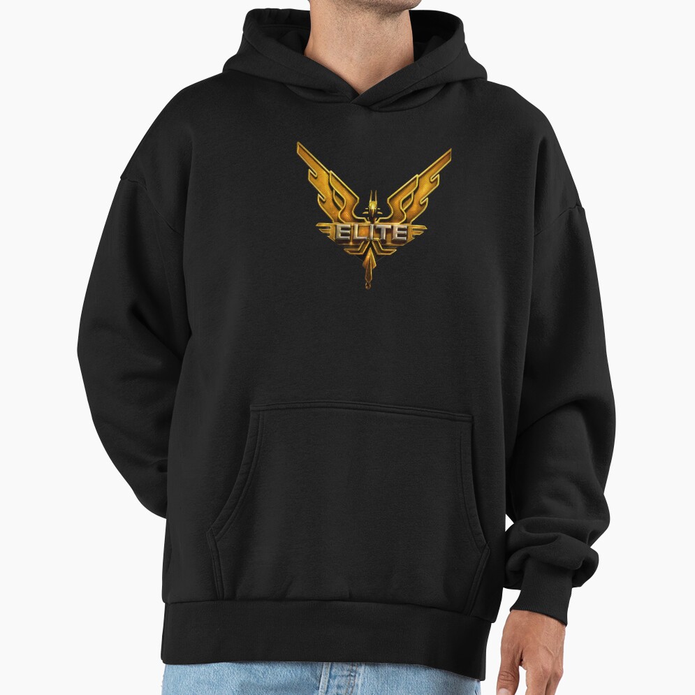 Elite Dangerous Gold Logo Hoodie - Image 2