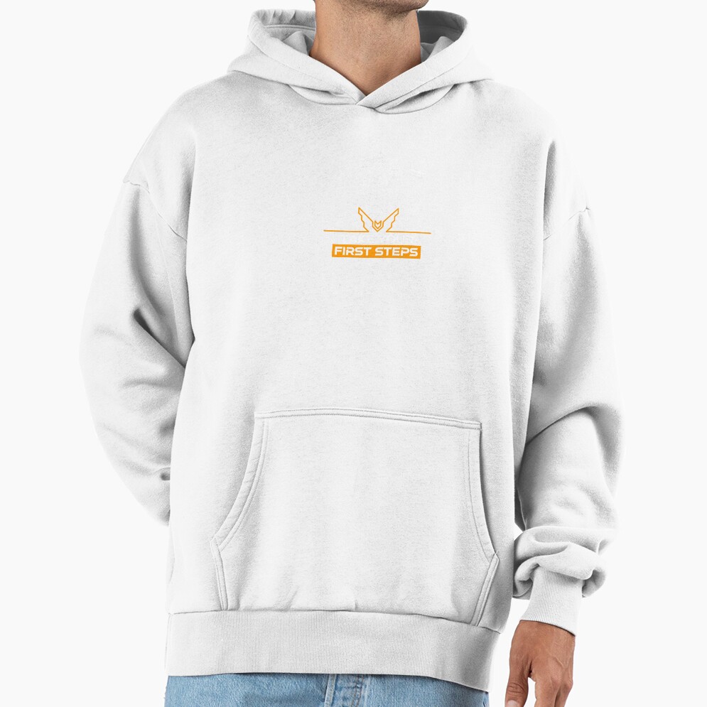 Elite Dangerous Take Your First Steps Orange Hoodie - Image 2