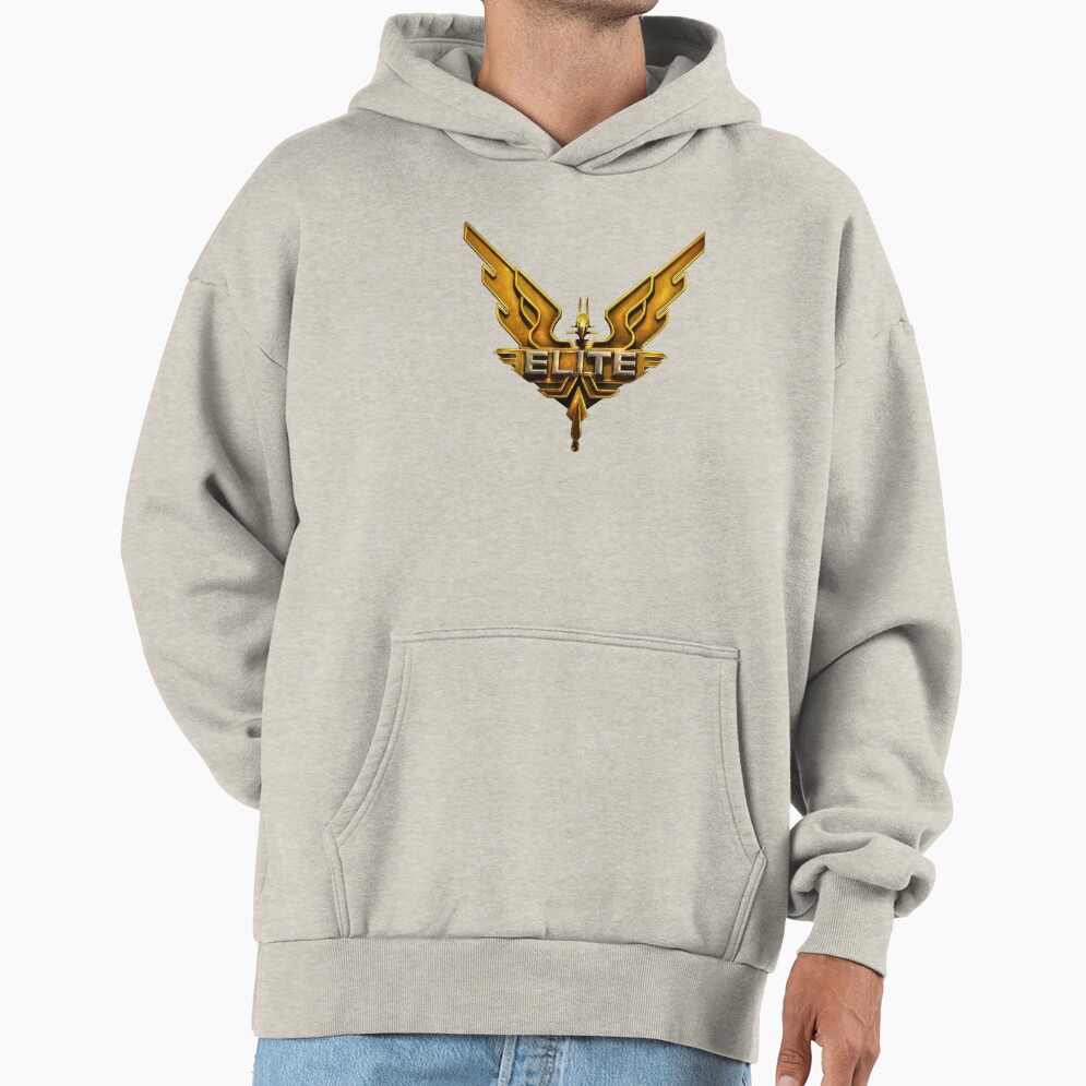 Elite Dangerous Gold Logo Hoodie - Image 3