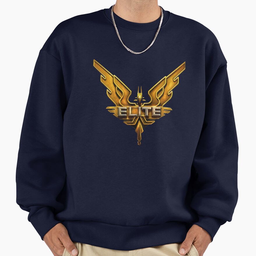 Elite Dangerous Gold Logo Sweatshirt - Image 5