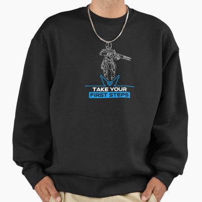 Elite Dangerous Take Your First Steps Blue Sweatshirt