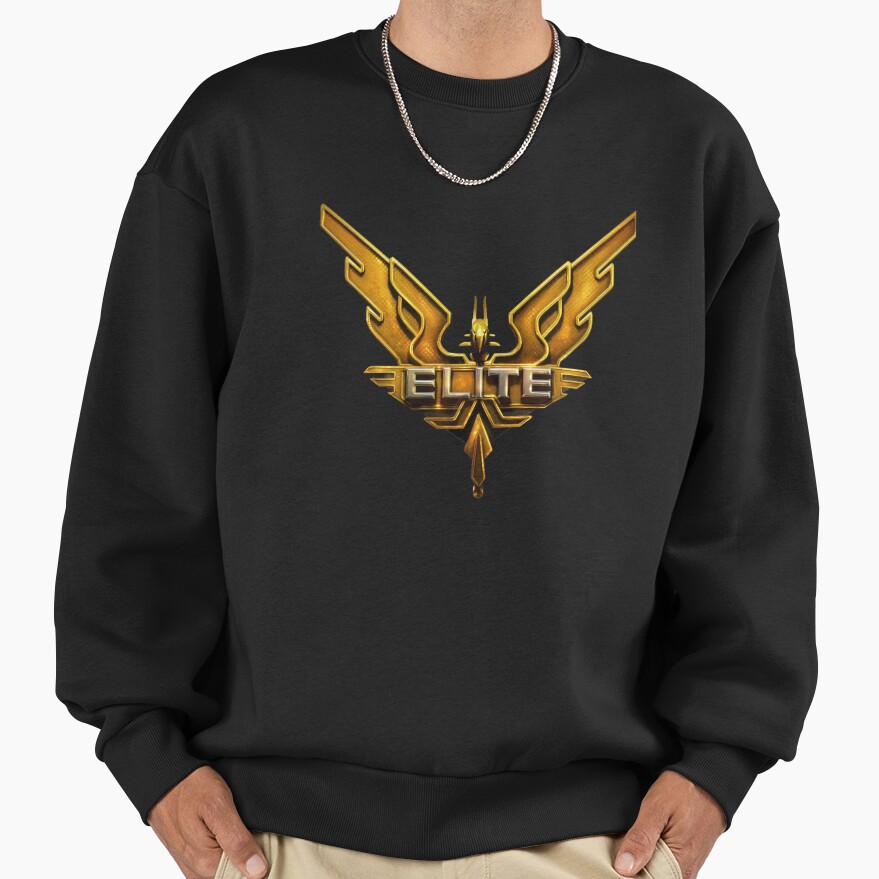 Elite Dangerous Gold Logo Sweatshirt - Image 2
