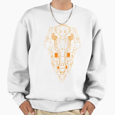 Elite Dangerous Python Wireframe Minimalist Sweatshirt
