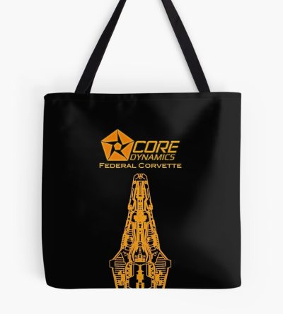 Elite Dangerous Federal Corvette Graphic Tote Bag