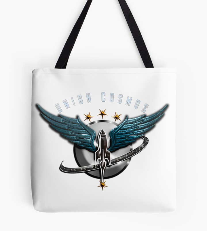 Union Cosmos Uucc Elite Dangerous Squadron Emblem Tote Bag