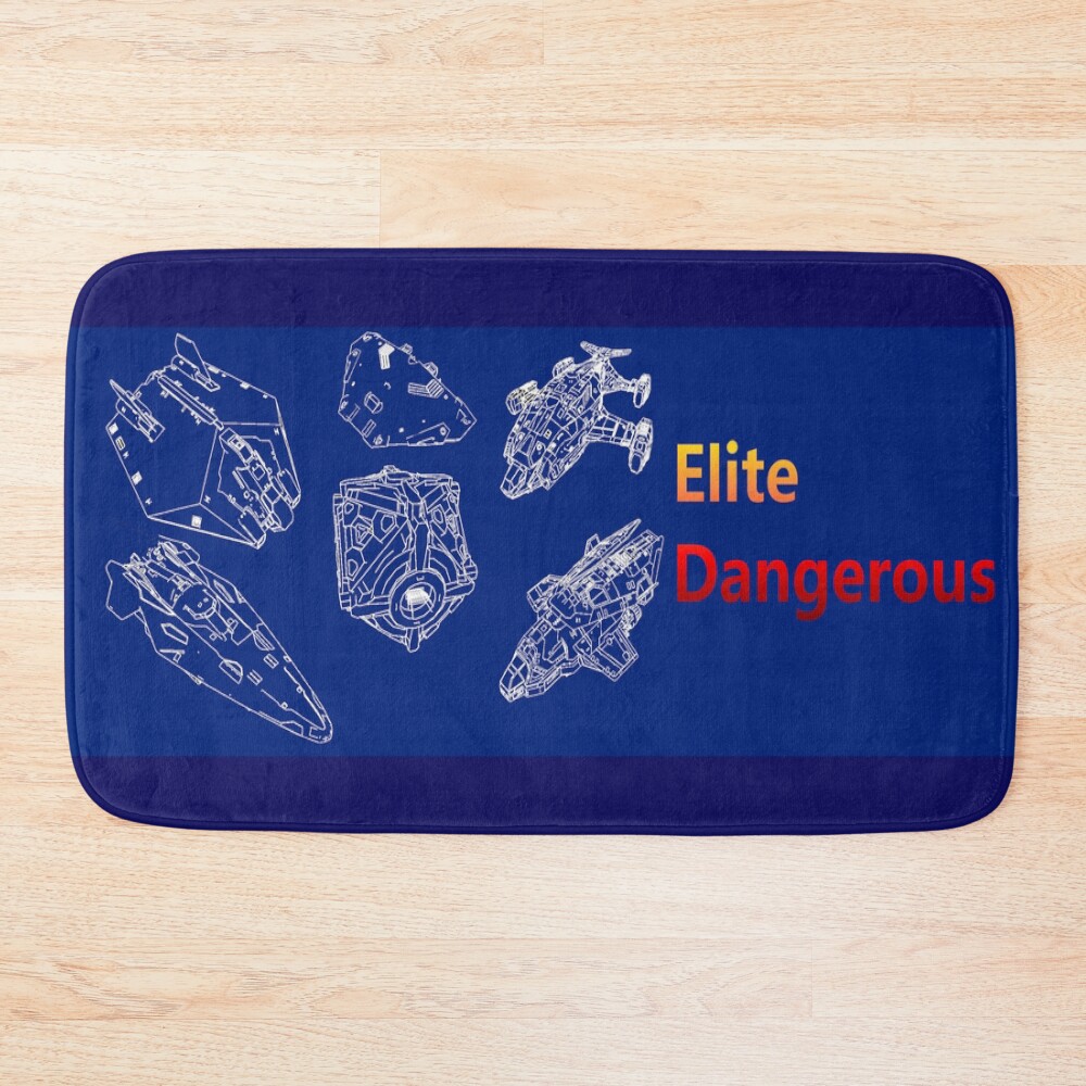 Elite Dangerous Mat Bath Mat