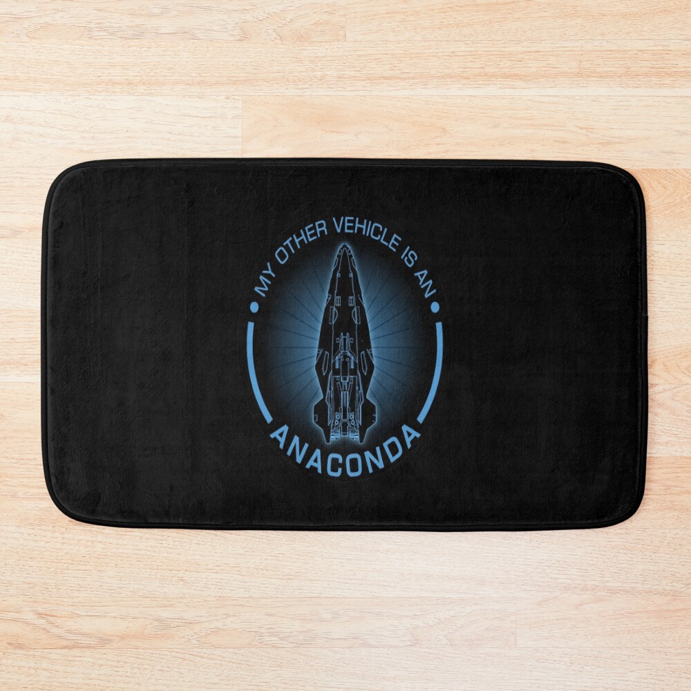 Elite Dangerous Other Vehicle Anaconda Bath Mat