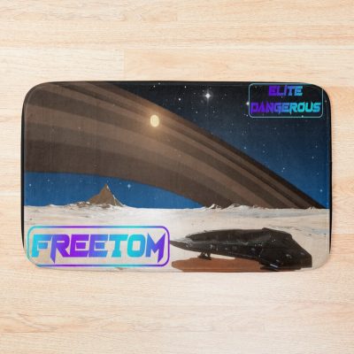 Elite Dangerous Planet Landing Bath Mat
