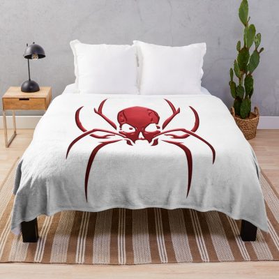 Archon Delaine Elite Dangerous Power Emblem Throw Blanket