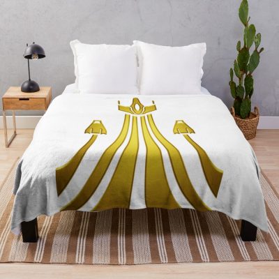 Pranav Antal Elite Dangerous Power Emblem Throw Blanket