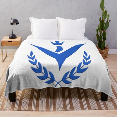 Zemina Torval Elite Dangerous Power Emblem Throw Blanket