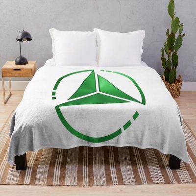 Edmund Mahon Elite Dangerous Power Emblem Throw Blanket
