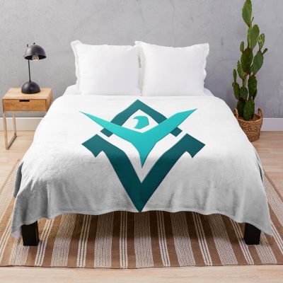 Denton Patreus Elite Dangerous Power Emblem Throw Blanket
