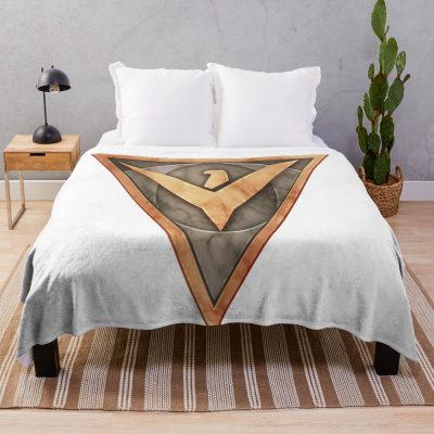 Elite Dangerous Empire Insignia Throw Blanket