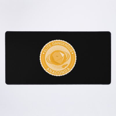Elite Dangerous Python Seal Yellow Mouse Pad