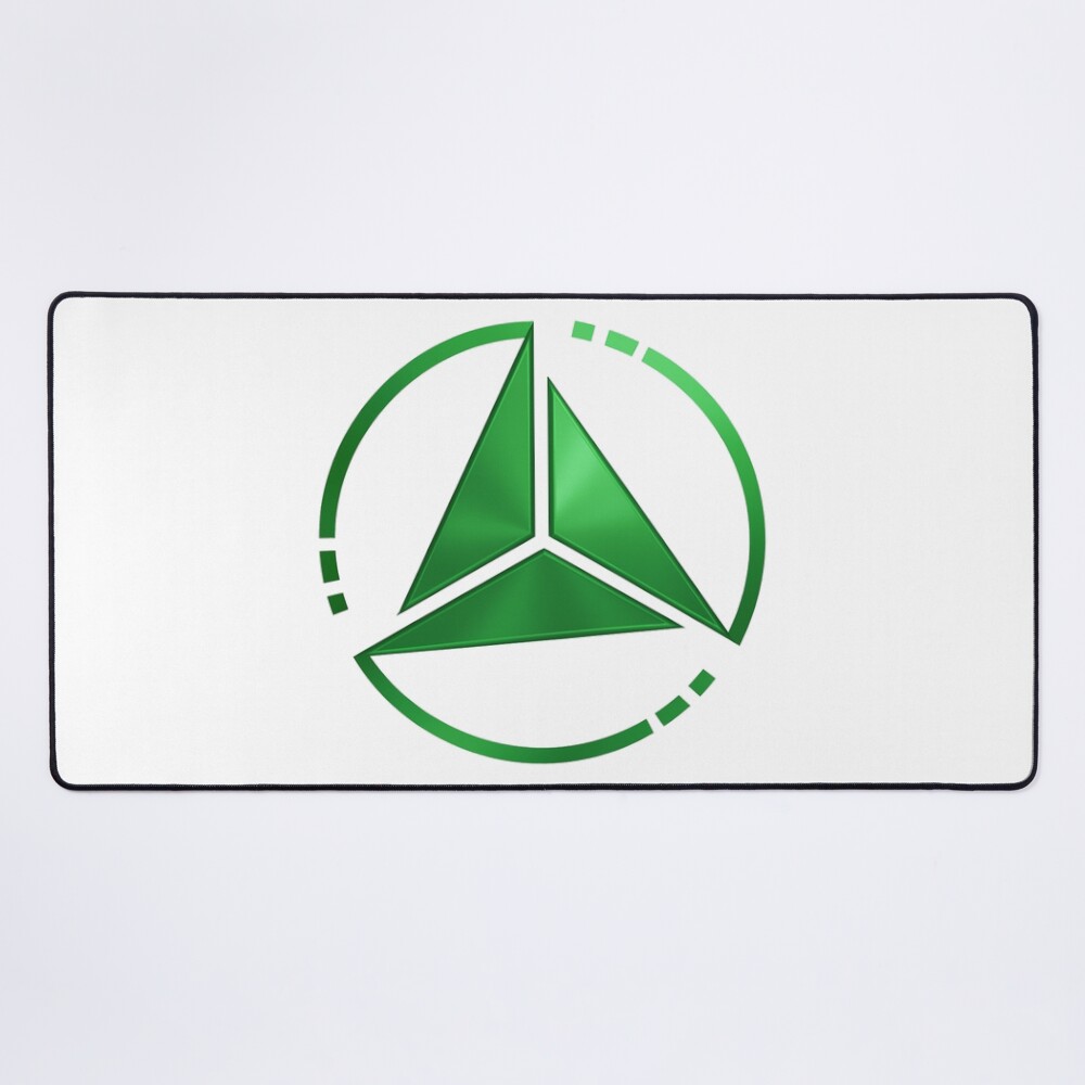 Edmund Mahon Elite Dangerous Power Emblem Mouse Pad