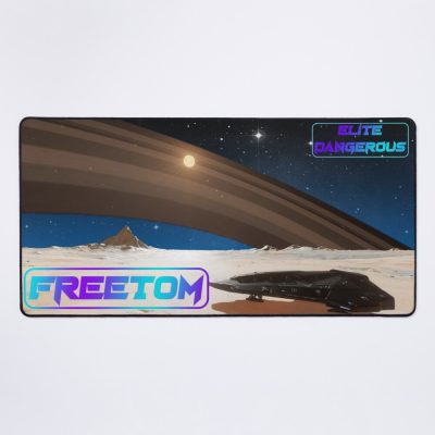 Elite Dangerous Planet Landing Mouse Pad