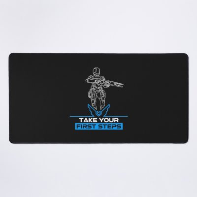Elite Dangerous Take Your First Steps Blue Mouse Pad