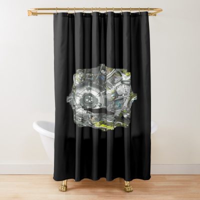 Elite Dangerous Coriolis Station Shower Curtain