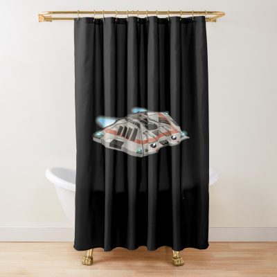 Elite Dangerous Sidewinder Shower Curtain