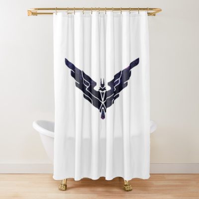 Elite Dangerous Basic Shower Curtain