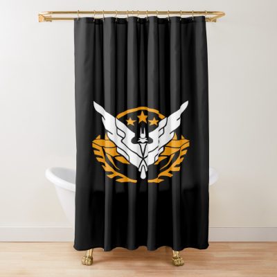 Elite Dangerous Triple Elite High Resolution Shower Curtain