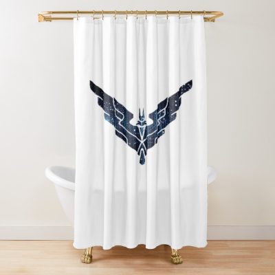 Elite Dangerous Space Shower Curtain