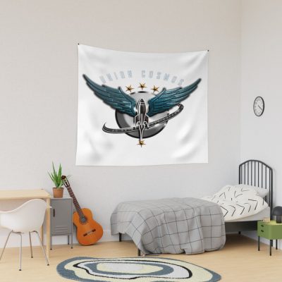Union Cosmos Uucc Elite Dangerous Squadron Emblem Tapestry