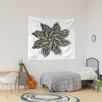 Elite Dangerous Thargoid Cyclops Sketch Minimalist Active Tapestry