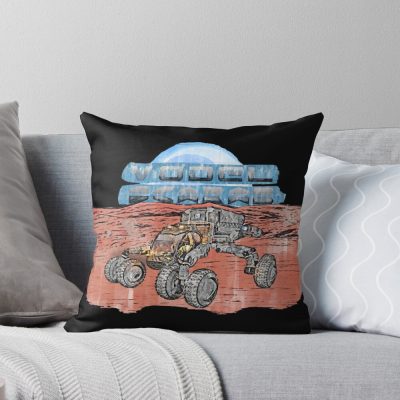 Elite Dangerous Srv Scarab Vodel Scarab Throw Pillow