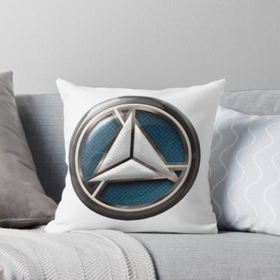 Elite Dangerous Alliance Emblem Throw Pillow