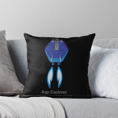 Elite Dangerous Asp Explorer Throw Pillow