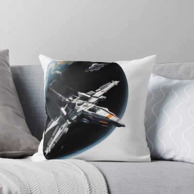Elite Dangerous Throw Pillow