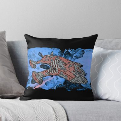 Elite Dangerous Alliance Chieftain Throw Pillow